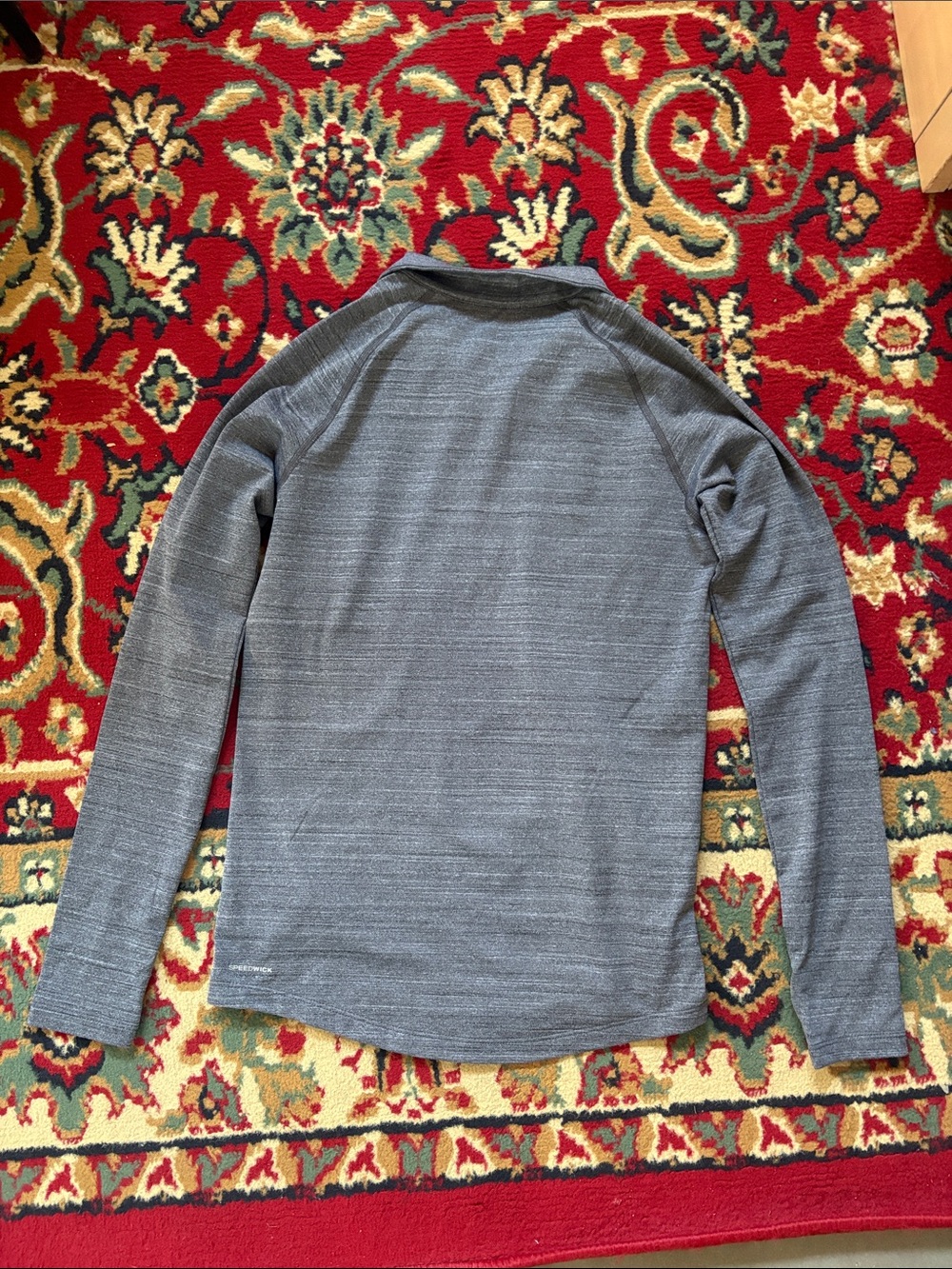 NWOT Reebok Speedwick Quarter Zip - Picture 4 of 5